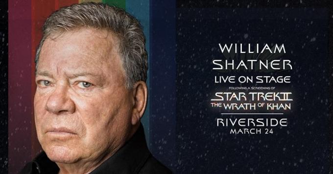 William Shatner – Screening of Star Trek II – The Wrath of Khan