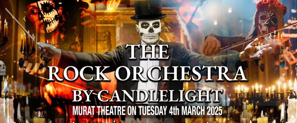 The Rock Orchestra By Candlelight at Murat Theatre at Old National Centre