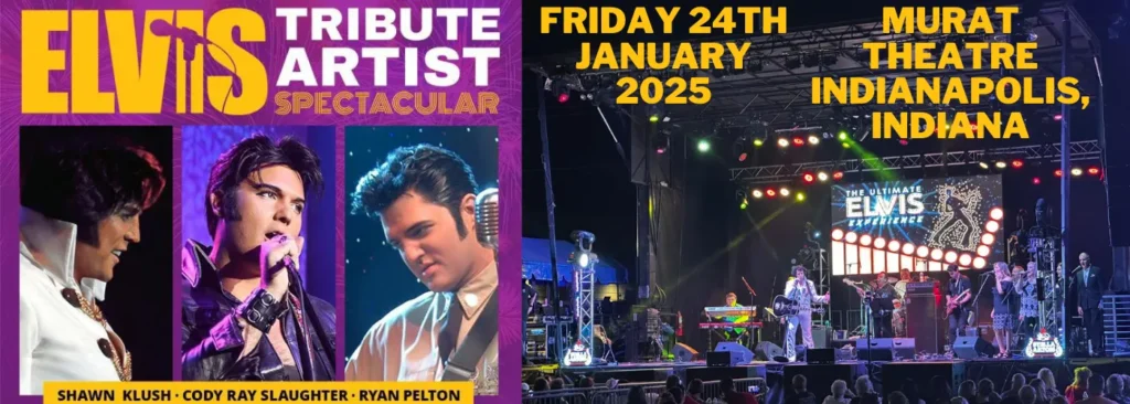 The Elvis Tribute Artist Spectacular at Murat Theatre at Old National Centre