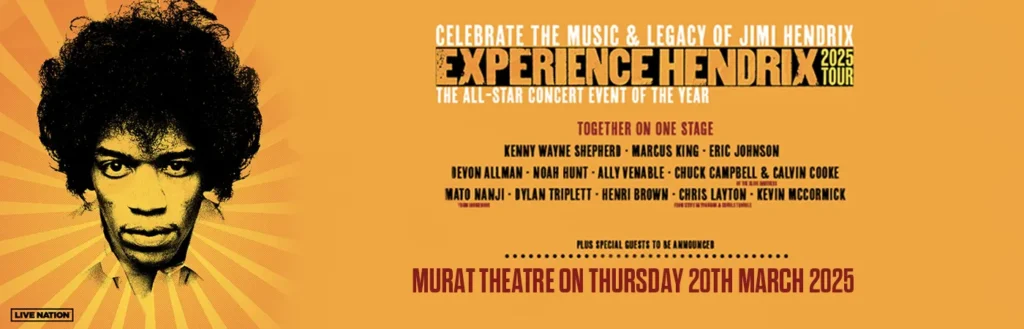 Experience Hendrix at Murat Theatre at Old National Centre